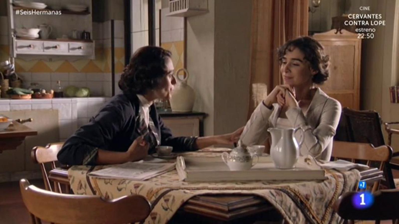 Seis Hermanas - Carmen de Burgos alaba el artículo de Celia