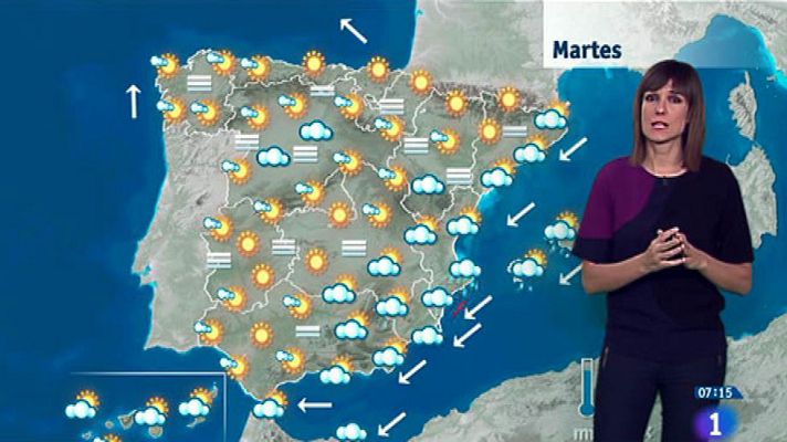 El tiempo - Las fuertes lluvias continuarán este martes en Valencia y Alicante