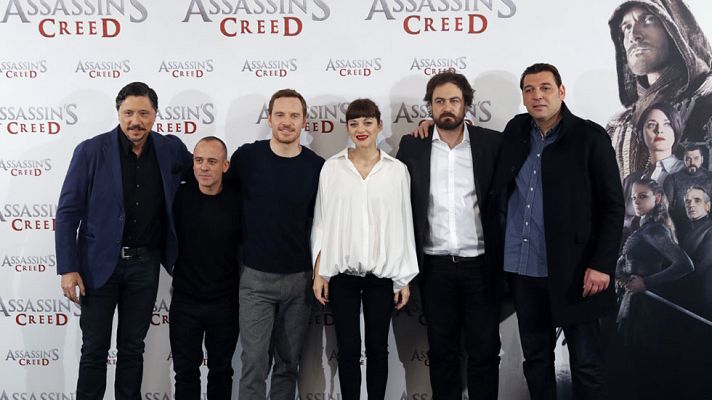 Telediario 1 - 'Assasins Creed', la película que nació del videojuego se presenta en Madrid