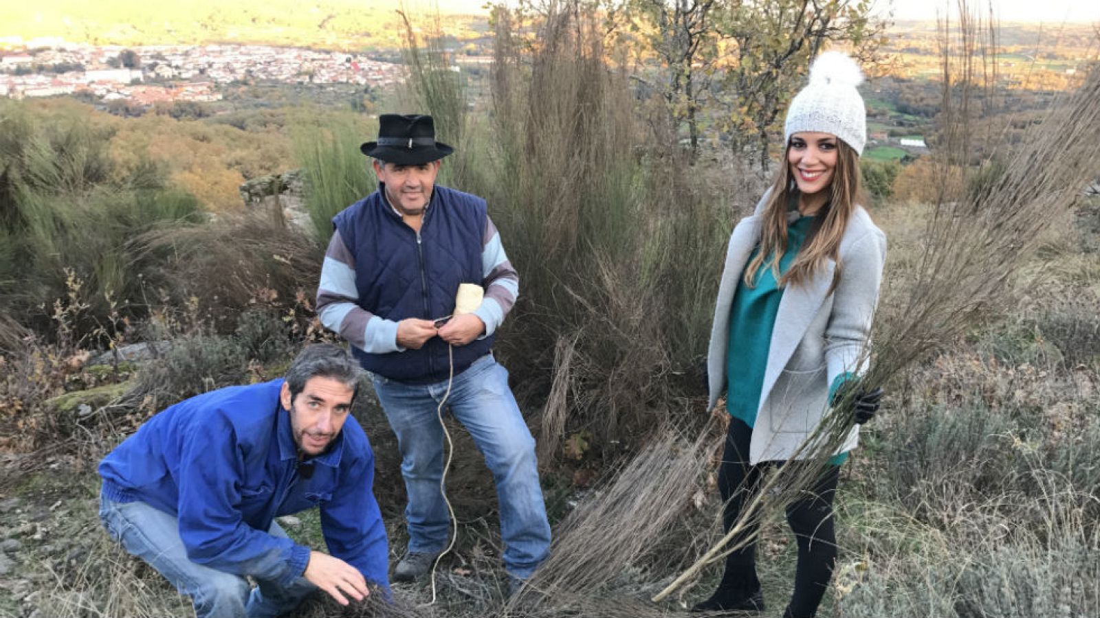 A "escobazos" en Jarandilla de la Vera