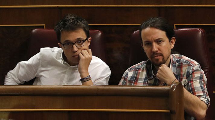 Telediario 1 - Los 'errejonistas' plantan cara a Iglesias y piden votar proyectos y candidatos por separado en Vistalegre II