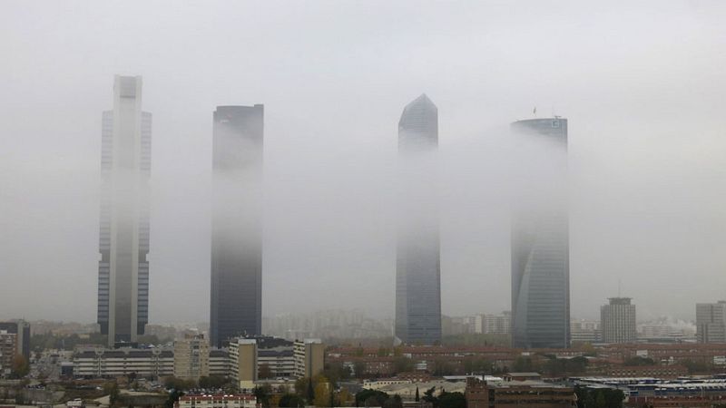 Día soleado con nieblas generalizadas en las primeras horas