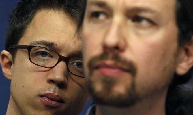 Telediario 1 - Iglesias, a Errejón: "Quiero un Podemos en el que tú puedas trabajar a mi lado y no frente a mí"