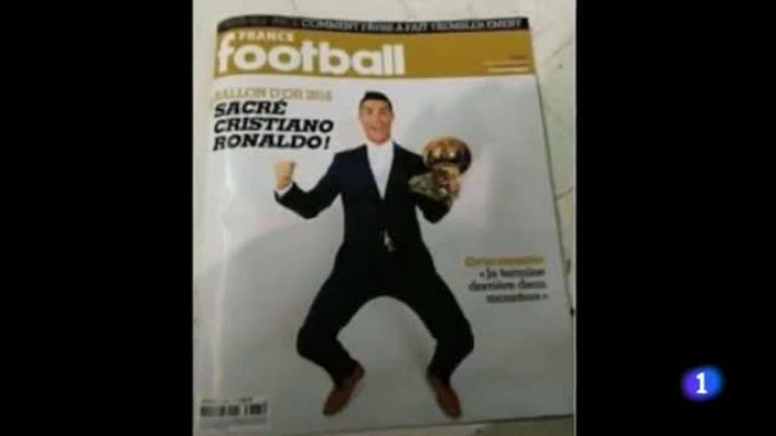 Telediario 1 - Las portada del ganador del 'Bolón de Oro' 2016, al descubierto