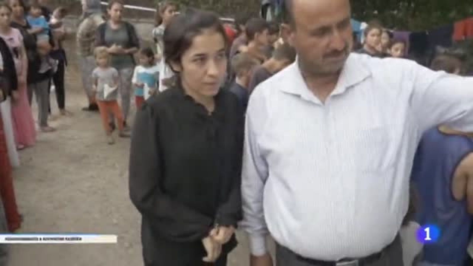 Dos activistas yazidies que fueron esclavizadas sexualmente por el Daesh han recibido en Estrasburgo el premio Sajárov de este año