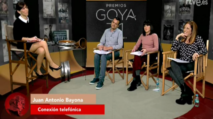 Premios Goya - Bayona feliz por el éxito de su película en las nominaciones