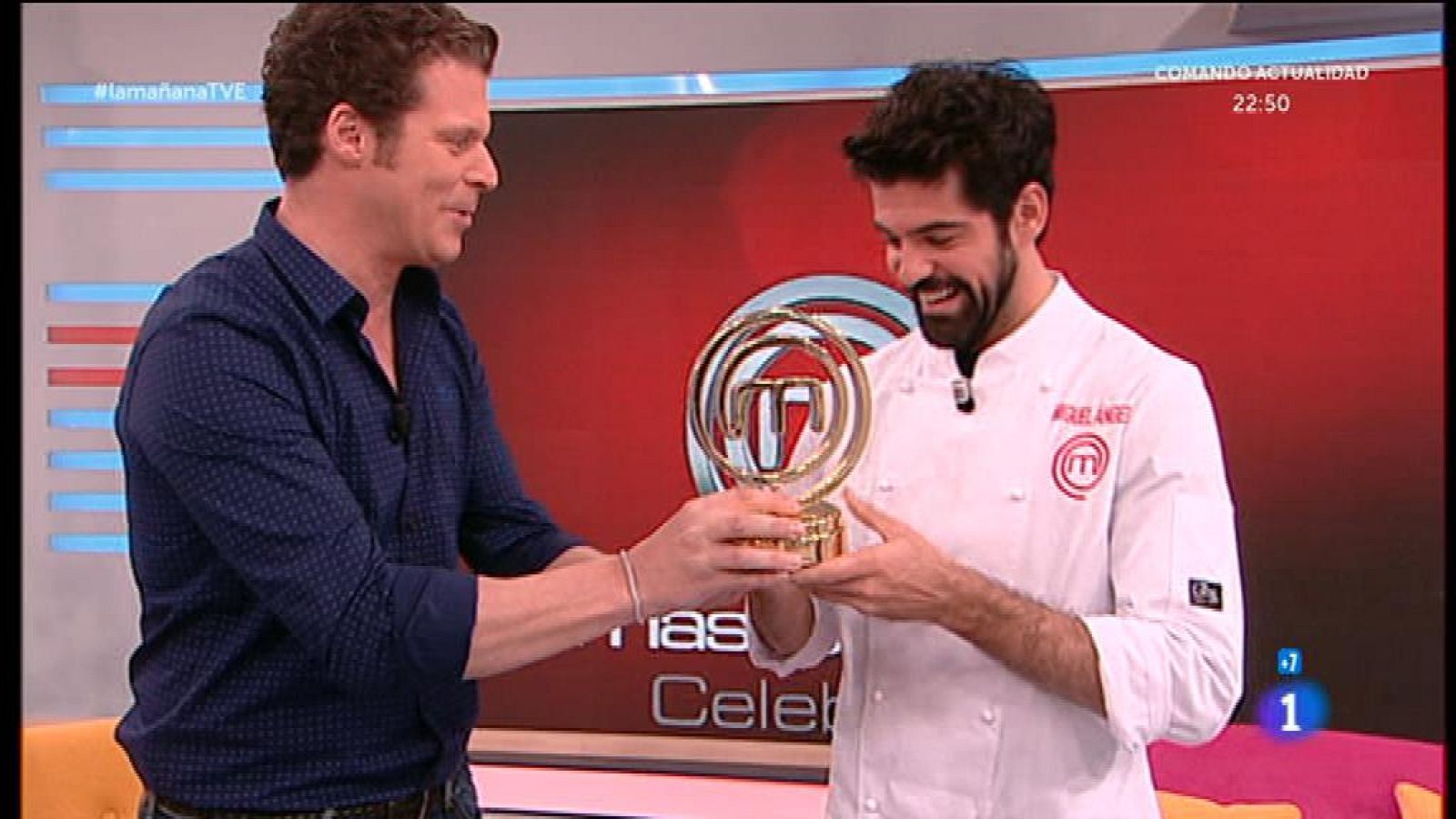 Miguel Ángel Muñoz, gana Masterchef Celebrity