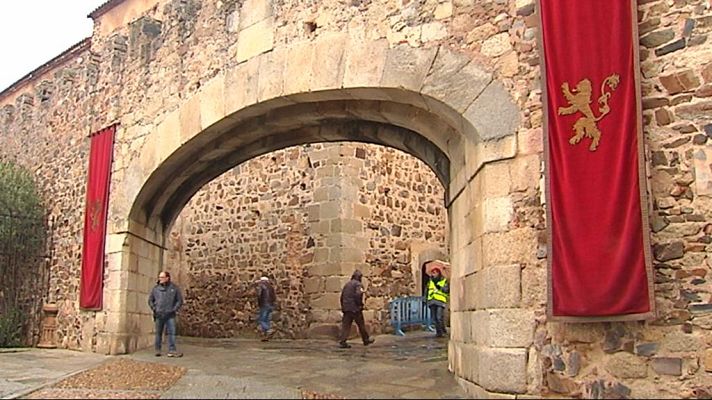  - Caceres, plató cinematografico.