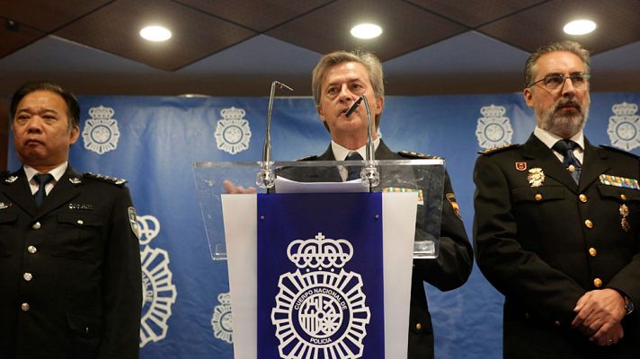 Telediario 1 - Detenidos más de 235 ciudadanos chinos por estafa