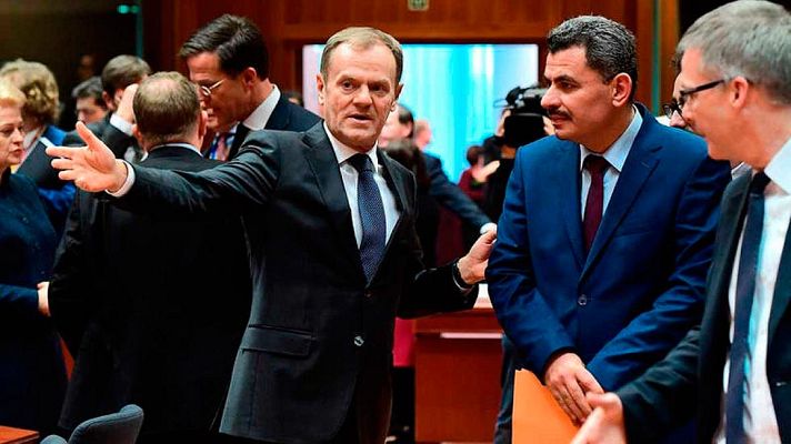 Telediario 1 - La UE exige corredores humanitarios en Alepo