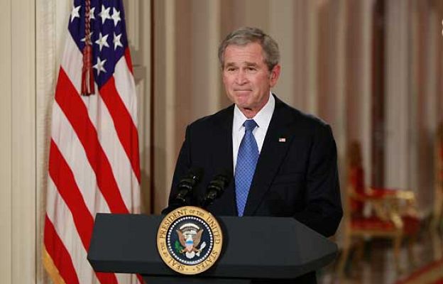  - Bush dice adiós
