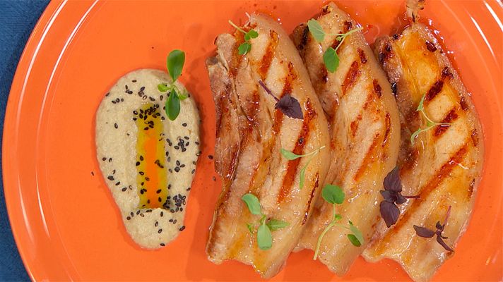 RTVE Cocina - Receta de panceta de cerdo con teriyaki