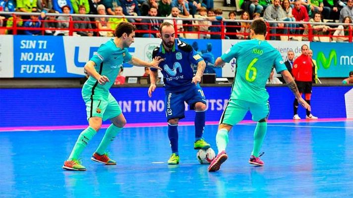  - LNFS, jornada 11. Movistar Inter 3-4 Barcelona Lassa