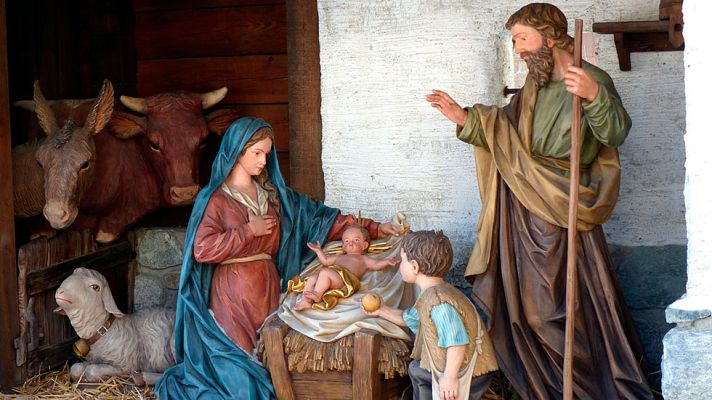 Telediario 1 - San Sebastián de los Reyes ha montado un belén diferente