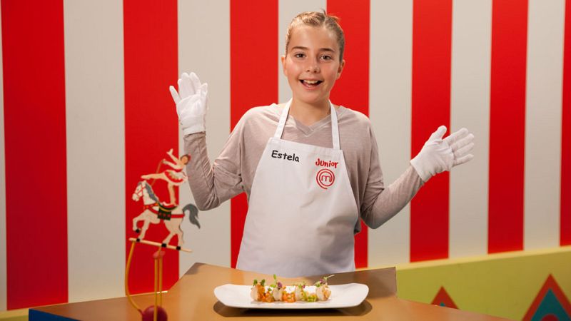 MasterChef Junior - Estela, lista y divertida | Ver
