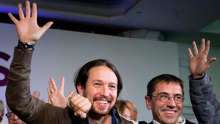 Telediario 1 - Iglesias: "Yo quiero a mi lado a Íñigo Errejón"