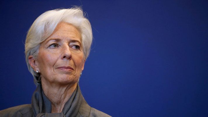 Telediario 1 - La justicia francesa condena a Lagarde por "negligencia" en el caso Tapie pero no le impone pena