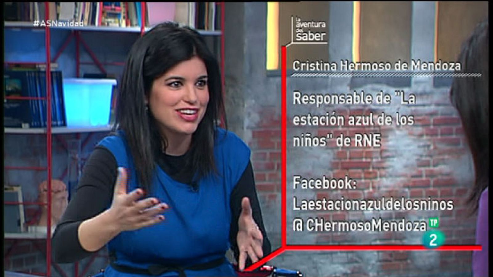 La Aventura del Saber. TVE.  Cristina Hermoso de Mendoza