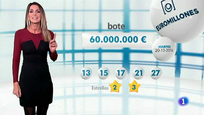 Loterías - Bonoloto - 20/12/16
