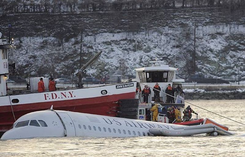 Los amerizajes son una maniobra muy poco frecuente en la aviación civil