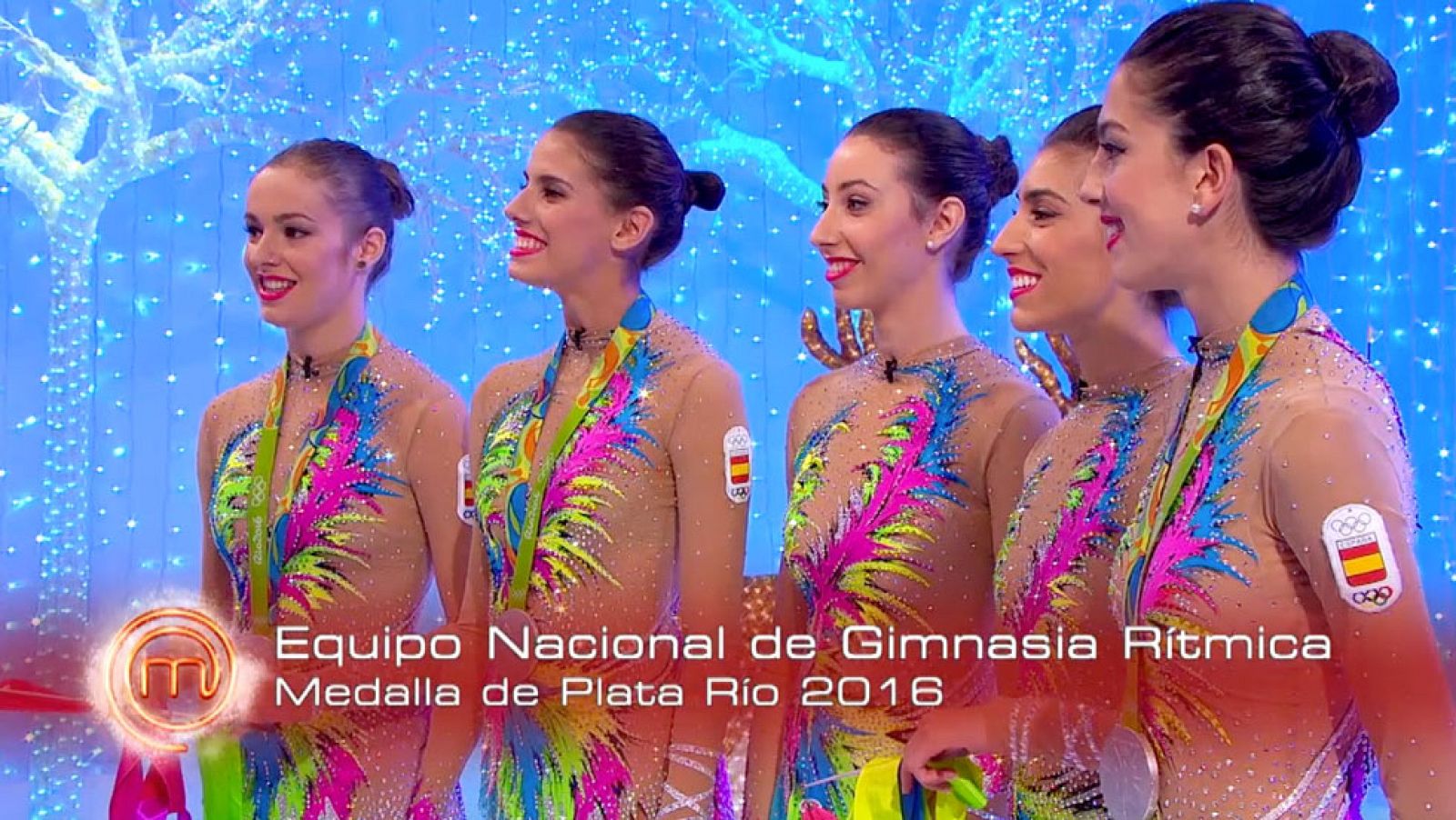 MasterChef Junior - Nos visita el equipo olímpico español de gimansia rítmica | Ver