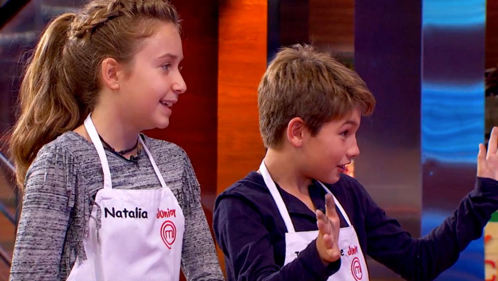 MasterChef Junior 4 - Natalia y José Enrique, una bonita pareja | Ver