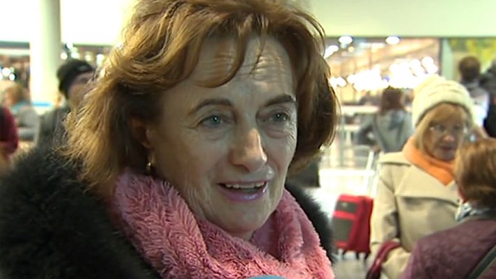 Telediario 1 - Los viajes de la Navidad