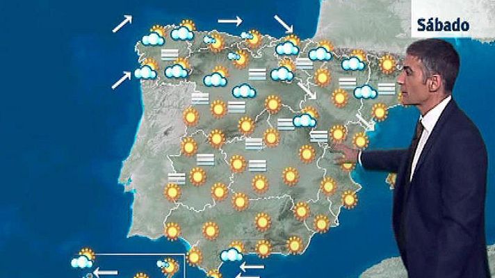 El tiempo - El Tiempo - Temperaturas estables y ausencia de lluvias