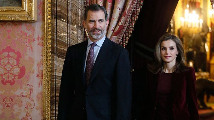 Telediario 1 - El rey pronunciará su mensaje de Nochebuena en La 1 de TVE