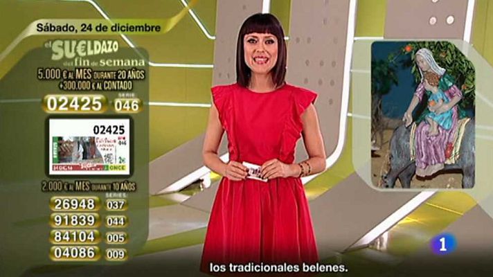 Sorteos ONCE - Sorteo ONCE - 24/12/16