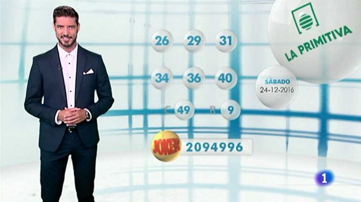 Loterías - Bonoloto+Primitiva - 24/12/16