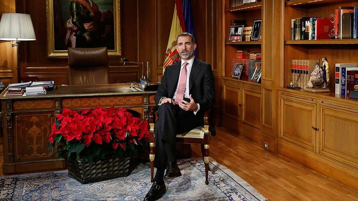 Informativo 24h - El rey hace un llamamiento al consenso en su mensaje de Navi
