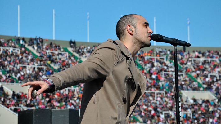 Telediario 1 - Abel Pintos prepara el lanzamiento de un disco en España