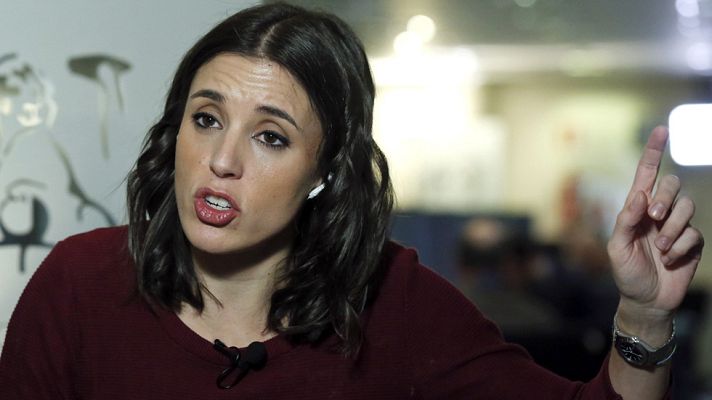 Telediario 1 - Los partidarios de Iglesias justifican la campaña de redes