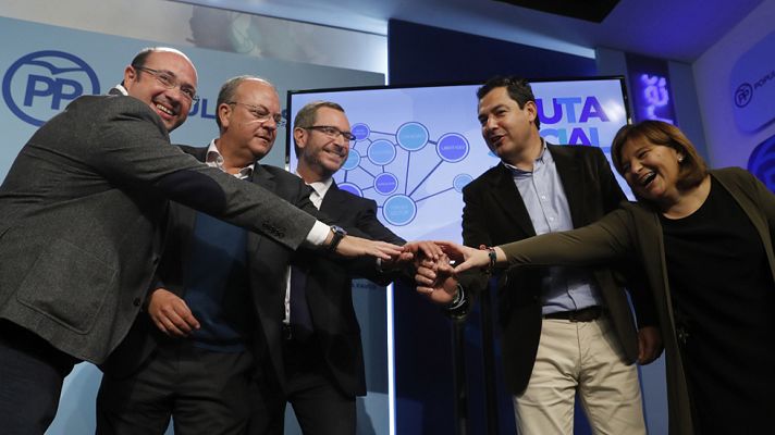 Telediario 1 - El PP propone un plan de natalidad para hacer frente al envejecimiento de la población