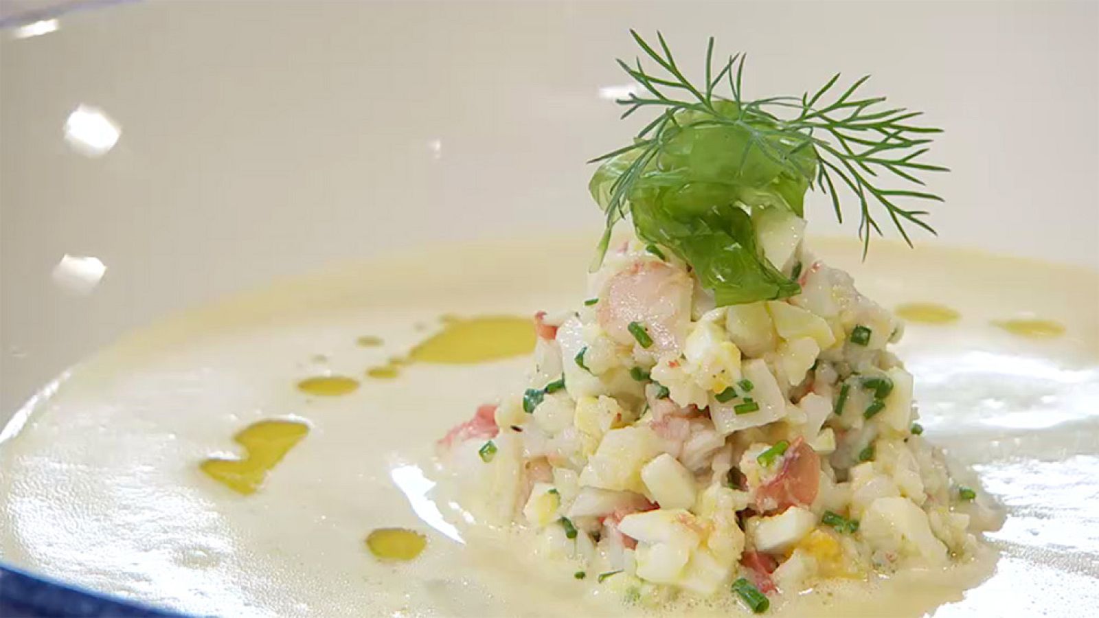 Receta de crema de cangrejo