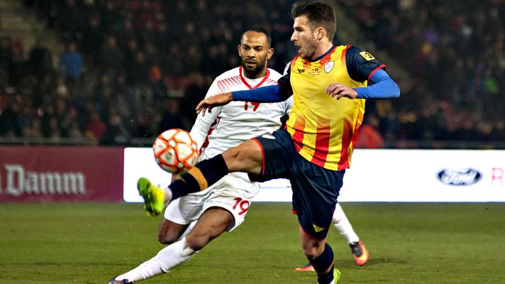 Telediario 1 - Catalunya empata con Túnez (3-3) y sucumbe en la tanda de penaltis