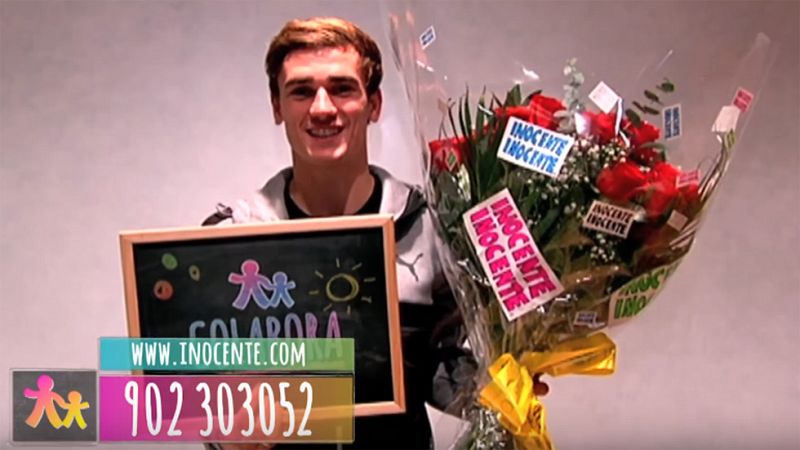 Gala Inocente, Inocente - Las chicas de 'Jugadoras en acción' ponen en un aprieto a Griezmann