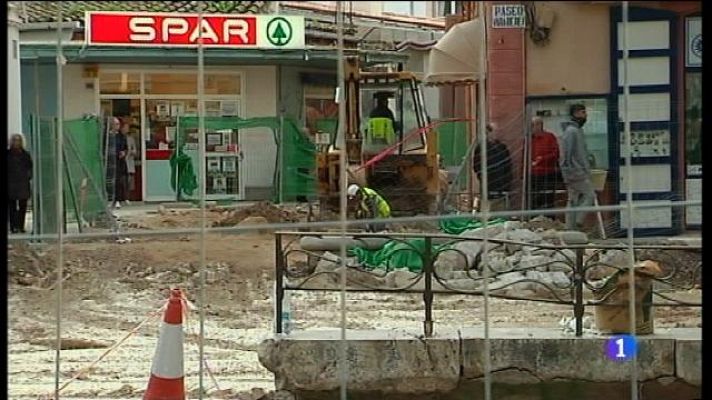Informatiu Balear - Els comerciants denuncien pèrdues econòmiques per les obres del centre de Vila.