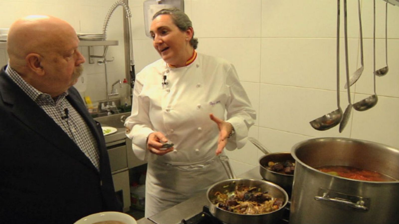 Iñigo y el arroz de pato azulón