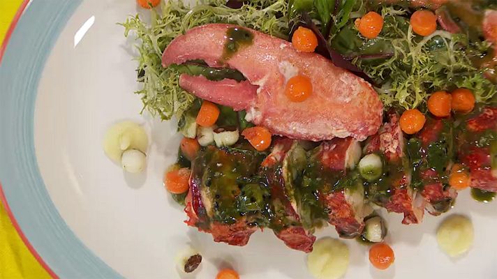 Torres en la cocina - Receta de ensalada de bogavante