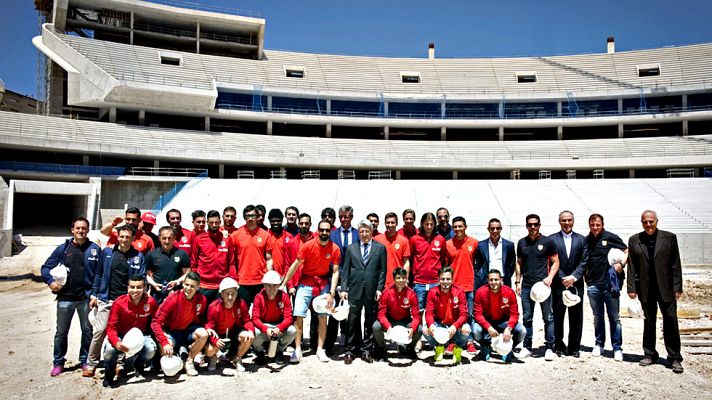 Telediario 1 - El Atlético podrá adquirir La Peineta tras el cambio de titularidad del suelo