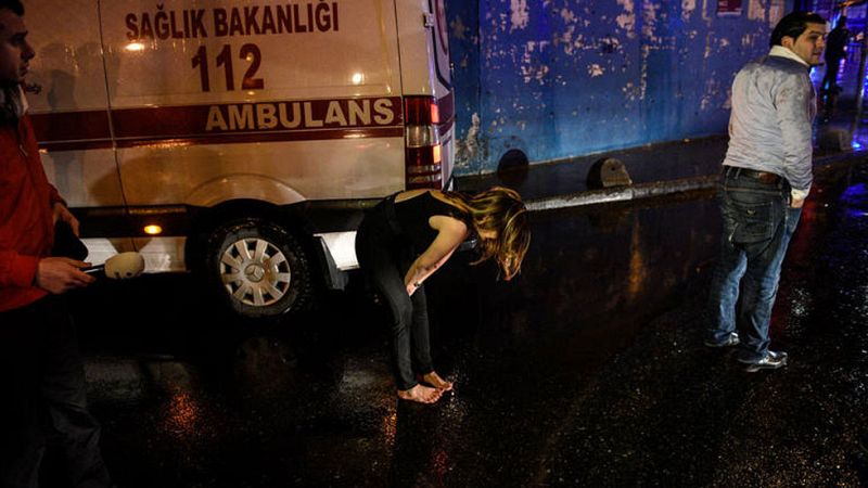 "Mi marido se tumbó sobre mi para protegerme"