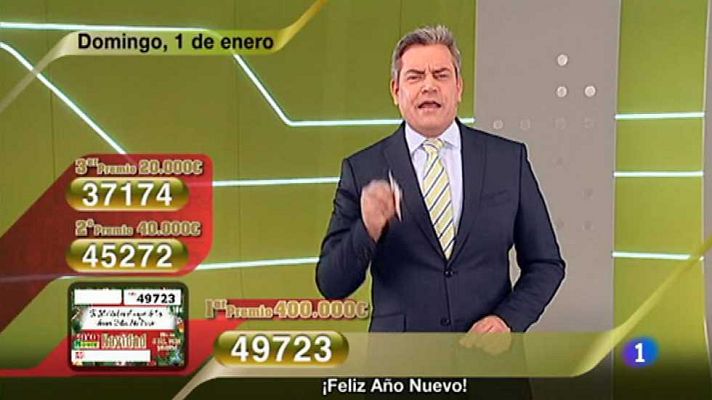 Sorteos ONCE - Sorteo ONCE - 01/01/17