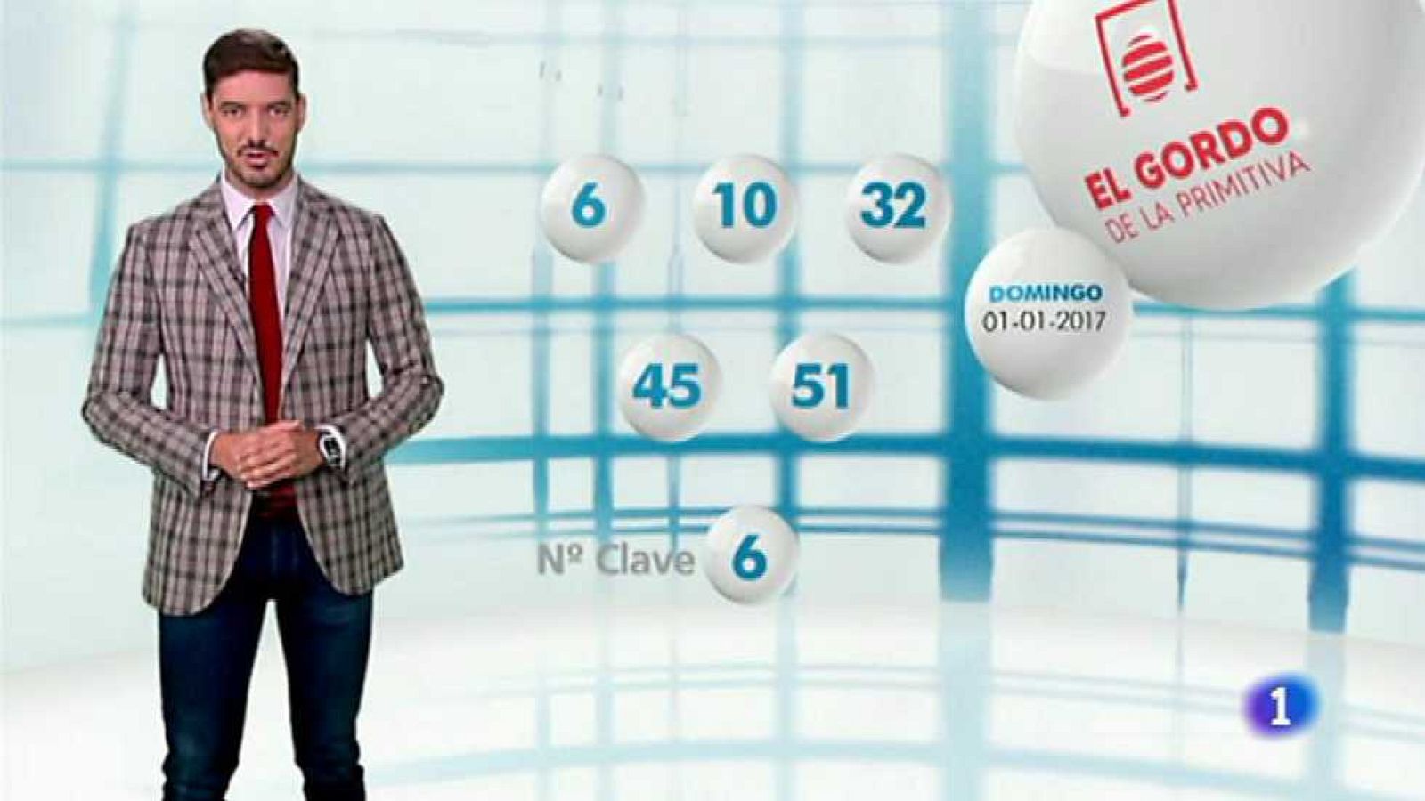 El Gordo de la Primitiva - 01/01/17 - ver ahora