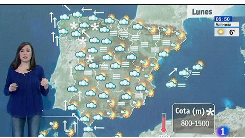Heladas y niebla en el interior peninsular - El tiempo | Ver