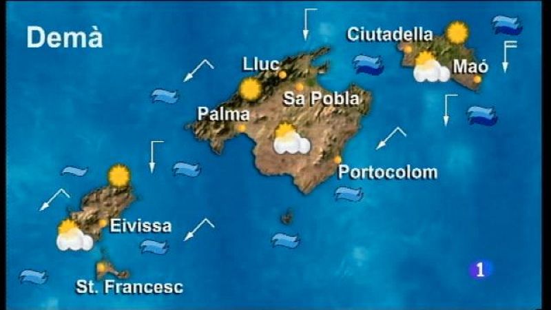 El temps a les Illes Balears - 03/01/17