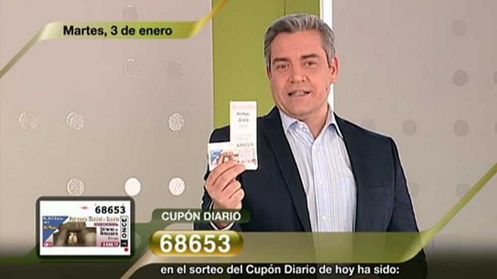 Sorteos ONCE - Sorteo ONCE - 03/01/17