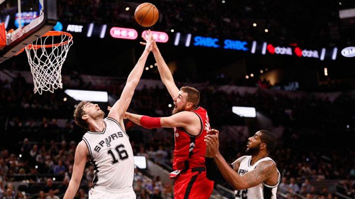 Telediario 1 - Pau contribuyó al triunfo de los Spurs desde la defensa