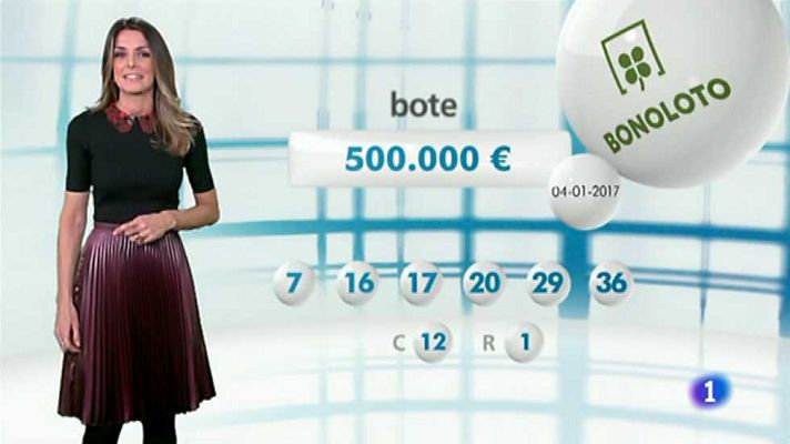 Loterías - Bonoloto - 04/01/17